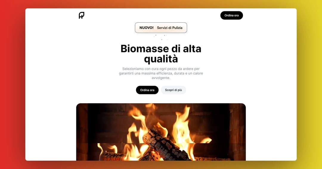 Sito web vetrina Pure Heat 